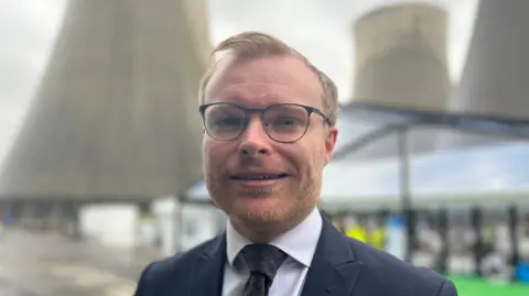 Michael Shanks at Ratcliffe-on-Soar Power Station