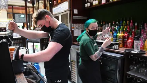Getty Images bar workers