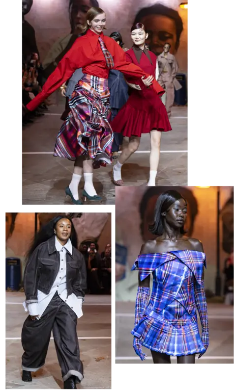 Gamma-Rapho/Getty Images Models walks the runway at the Tolu Coker Ready to Wear Fall/Winter 2026-2027 fashion show during London Fashion Week February 2026 on February 19, 2026 in London, England.