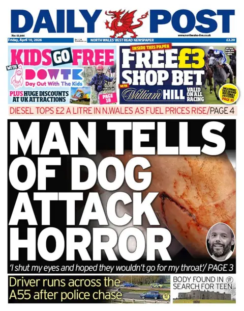 Daily Post Daily Post front page 