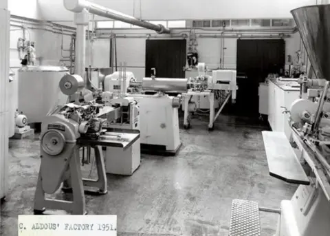 Lakenham Creamery Ice cream factory in 1951