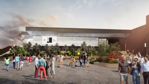 3DReid A CGI image of the frontage in the day