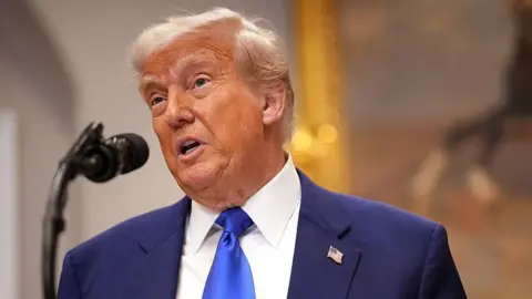 US President Donald Trump