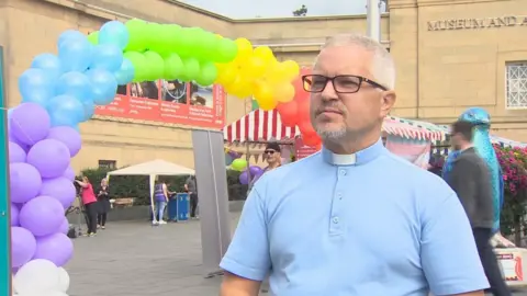 BBC Rev Scott Burton at Pride