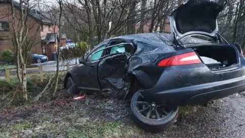 Highways England M58 crash