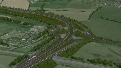 National Highways Former A38 plans from 2015