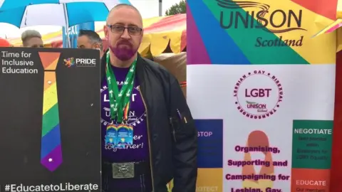 Watty Gaffney Watty Gaffney at a gay pride rally