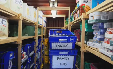 BBC Keighley food bank