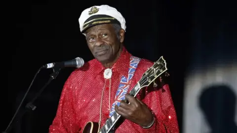 PA Media Charles "Chuck" Berry, who died in 2017, played the Firebird when a string broke on another guitar