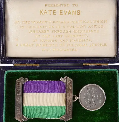 Catherine Southon Auctioneer & Valuer Suffragette medal