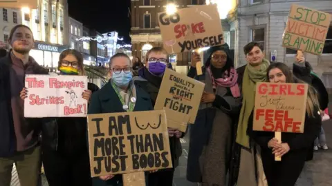 BBC Reclaim the Night march