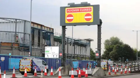 BBC Army and Navy flyover, Chelmsford