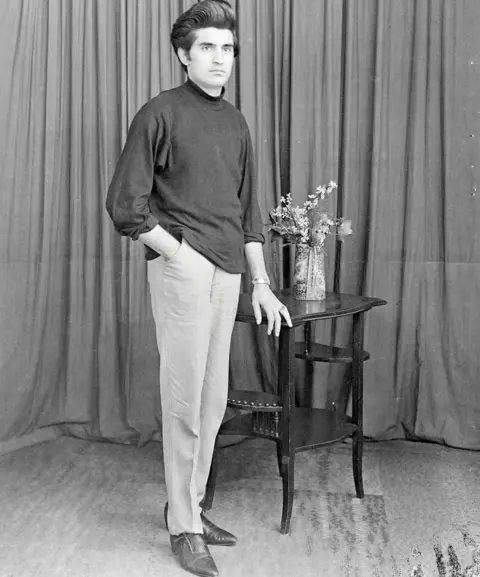 Bradford Museums Man next to a table