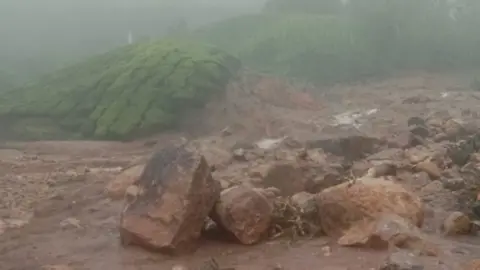 Georgey Mathews India landslide