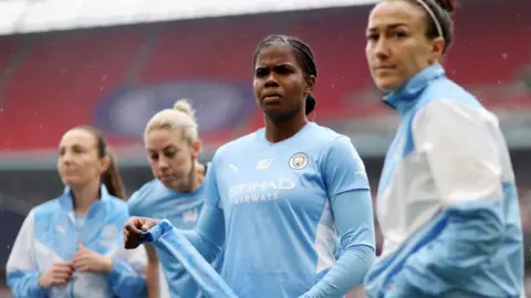 Getty Images Manchester City's Women's Super League team