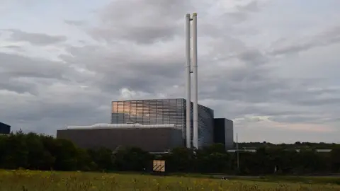 Lucy Bird The incinerator at Great Blakenham, near Ipswich