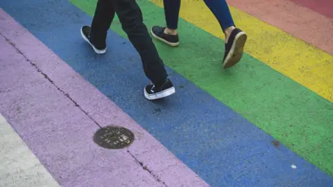 Getty Images Rainbow path (taken in Victoria Canada)