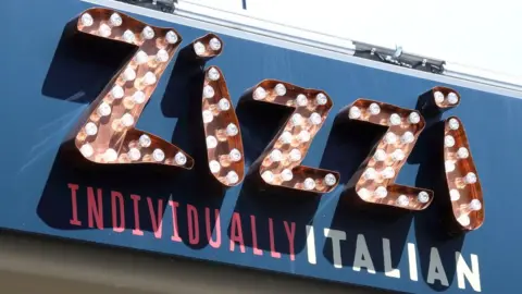 Getty Images Zizzi sign