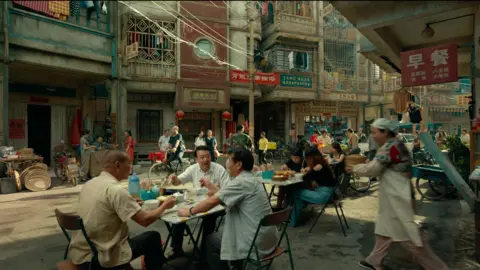 Mirriad A scene from a TV show from Chinese streaming service Tencent Video