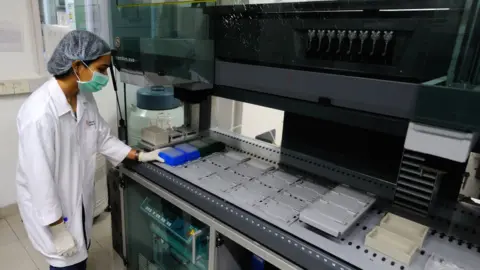 Getty Images Indian pharmaceutical plant