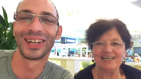 BBC Pietro and his mum