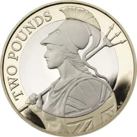 The Royal Mint Britannia £2 coin