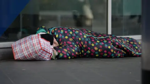 PA Media Homeless man