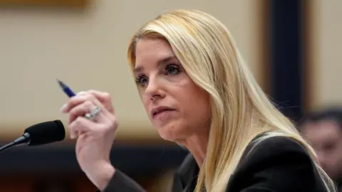 Image shows Pam Bondi