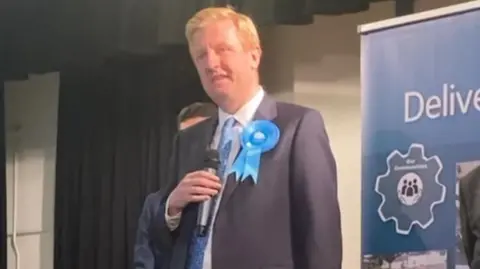 Michael McCann/BBC Sir Oliver Dowden