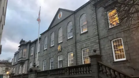 BBC States of Guernsey building