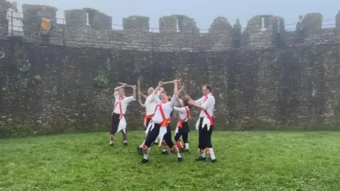 BBC Morris dancers