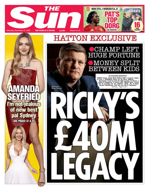  "Ricky's £40m legacy".
