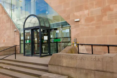 Alamy Nottingham County Court entrance