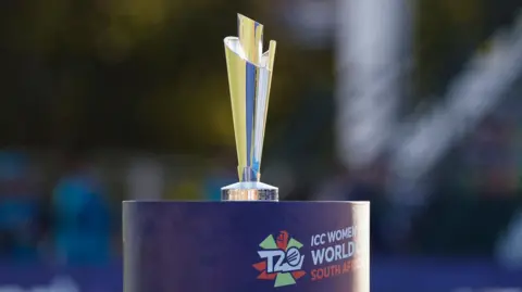 The Women's T20 World Cup trophy