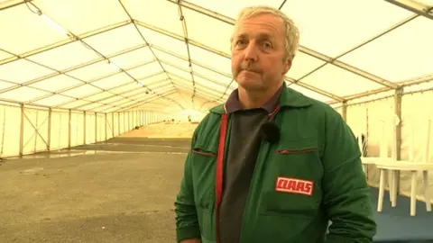 Wales Dairy Show chairman Colin Evan