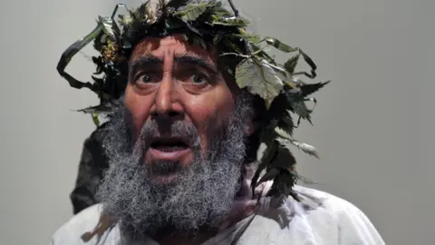 Getty Images Antony Sher as King Lear in 2016