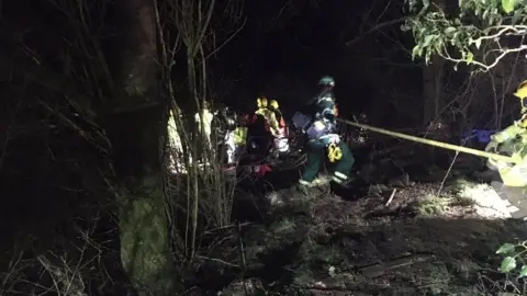 Derbyshire Fire and Rescue Service Derbyshire crash