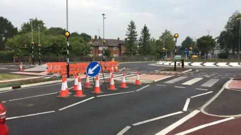 BBC Dutch-style roundabout in Cambridge