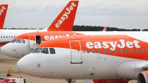 Reuters Easyjet planes