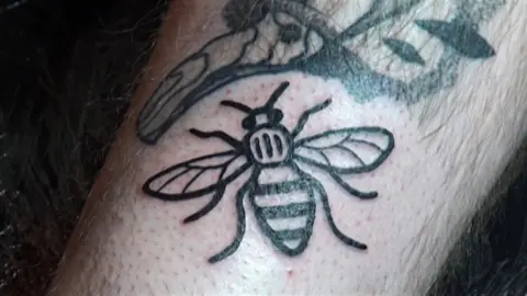 PA Bee tattoo
