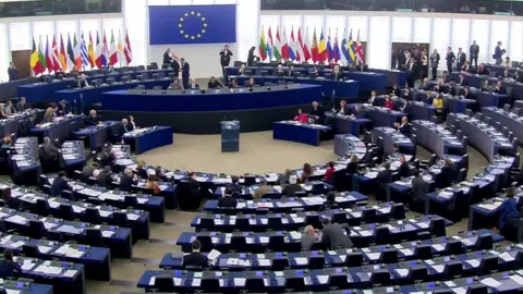 European Parliament in Brussels