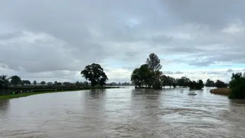 BBC Flooding at Crew Green