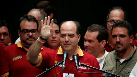 Reuters Julio Borges, President of the National Assembly in Venezuela, 16 July 2017