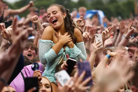 Getty Images Fan at TRNSMT 