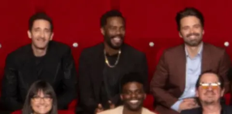 AMPAS Adrien Brody, Colman Domingo and Sebastian Stan