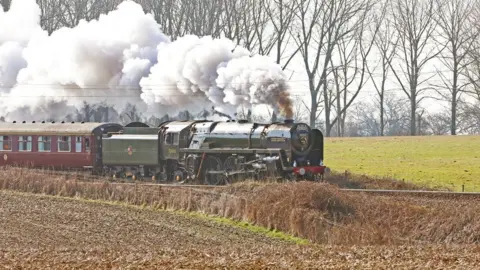 Mick Webb The Oliver Cromwell at Bentley, between Manningtree and Ipswich stations
