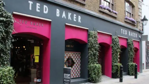 Getty Images Exterior shot of a Ted Baker store