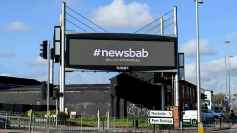 BBC One of the billboards