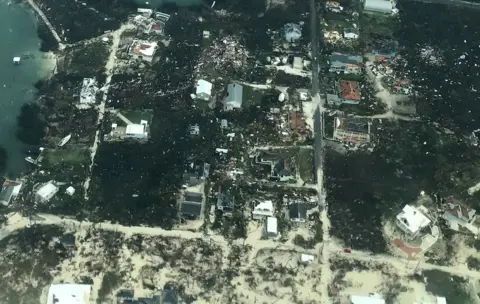 HeadKnowles Foundation/via Getty Devastation on the Abaco Islands