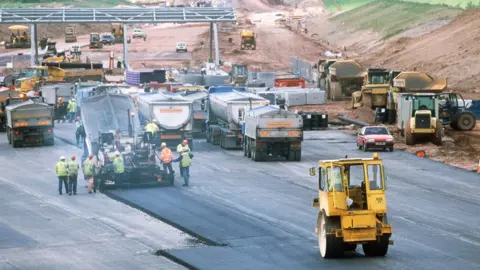 Getty Images M6 toll road 2008